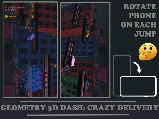 Geometry Dash Crazy Delivery iPad  Screenshots